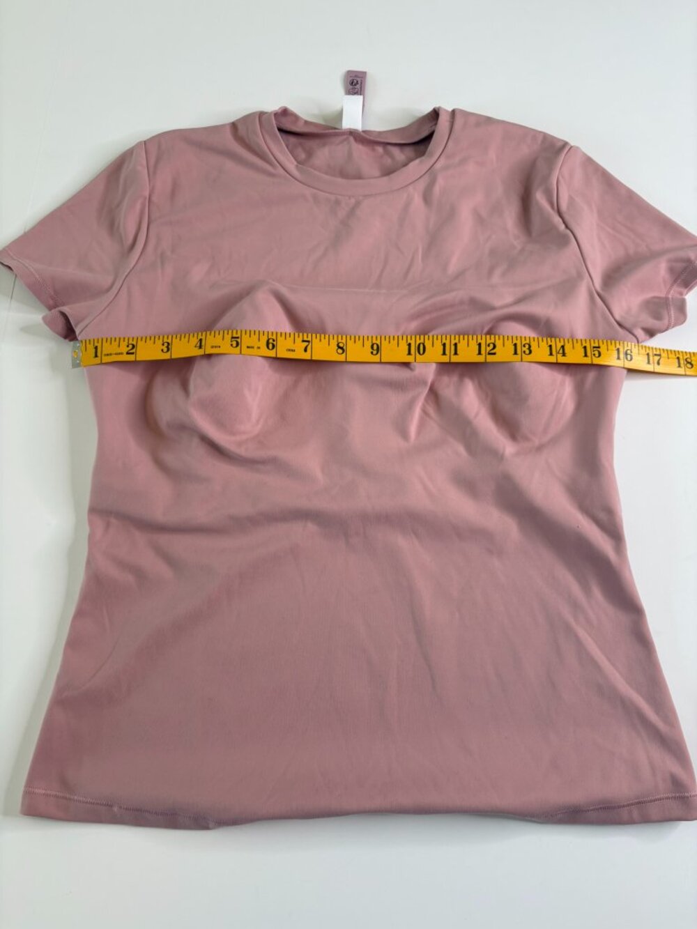 SKIMS x Nike Padded Baby Tee – Himalayan Pink – Size XL – Sculpted Stretch Top - Picture 5 of 16